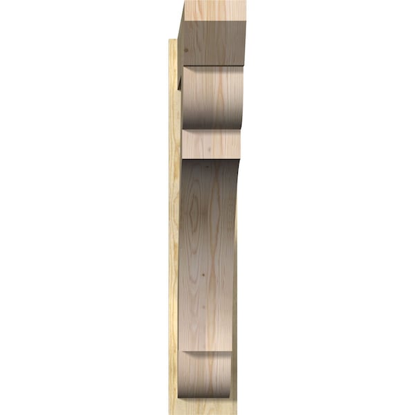 Olympic Slat Rough Sawn Outlooker, Douglas Fir, 8W X 44D X 44H